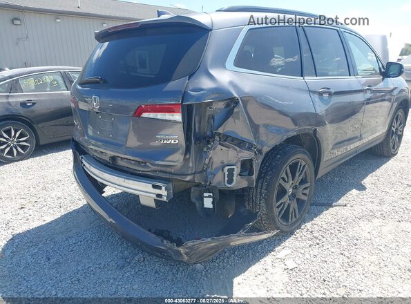 5FNYF6H26MB100959 2021 HONDA PILOT Gray Vista frontal