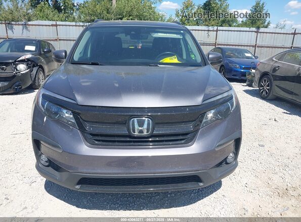 5FNYF6H26MB100959 2021 HONDA PILOT Gray Vista del cuadro de instrumentos