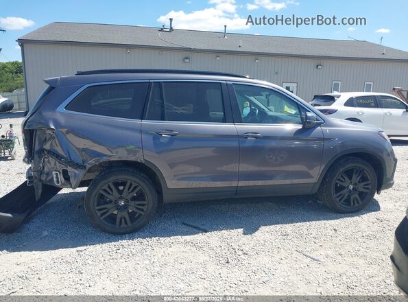 5FNYF6H26MB100959 2021 HONDA PILOT Gray Vista interior trasera