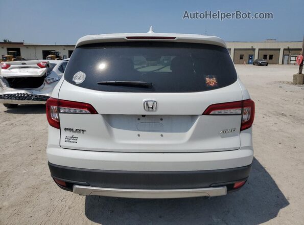 5FNYF6H51MB098337 2021 HONDA PILOT White უკანა ხედი
