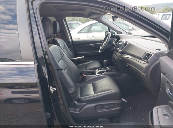 5FNYF6H57LB047407 2020 HONDA PILOT Black Widok wnętrza z przodu