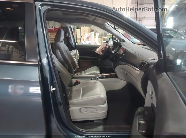 5FNYF6H57MB097886 2021 HONDA PILOT Blue Սալոնի դիմացի տեսք