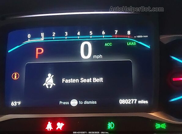 5FNYF6H57MB097886 2021 HONDA PILOT Blue 