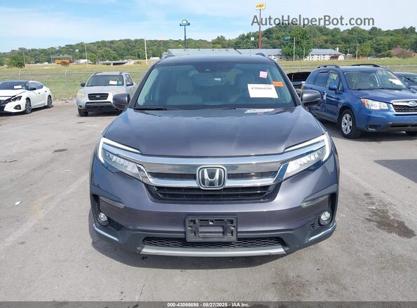 5FNYF6H62MB041945 2021 HONDA PILOT Gray ხელსაწყოთა პანელის ხედი