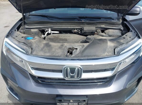 5FNYF6H62MB041945 2021 HONDA PILOT Gray უკანა ხედი