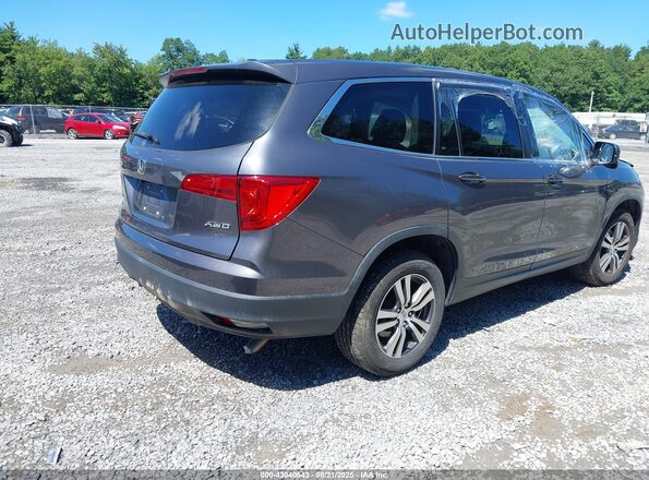 5FNYF6H66JB018521 2018 HONDA PILOT Серый 