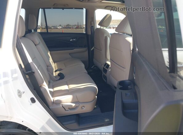 5FNYF6H99JB022816 2018 HONDA PILOT White 