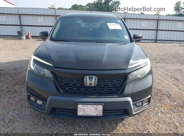 5FNYF7H23KB007125 2019 HONDA PASSPORT Black Vista interior trasera