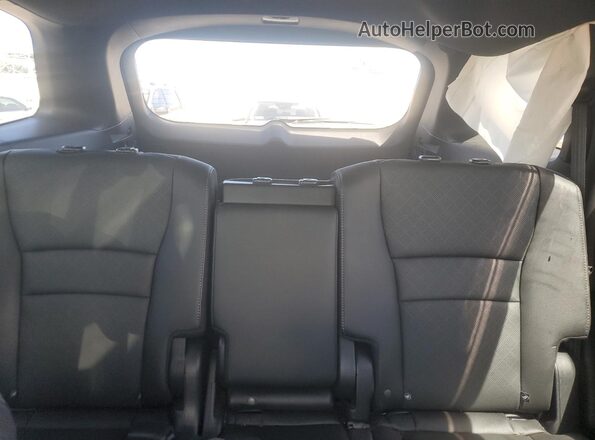 5FNYF7H55MB005616 2021 HONDA PASSPORT Black Հետևի նստատեղերի տեսք