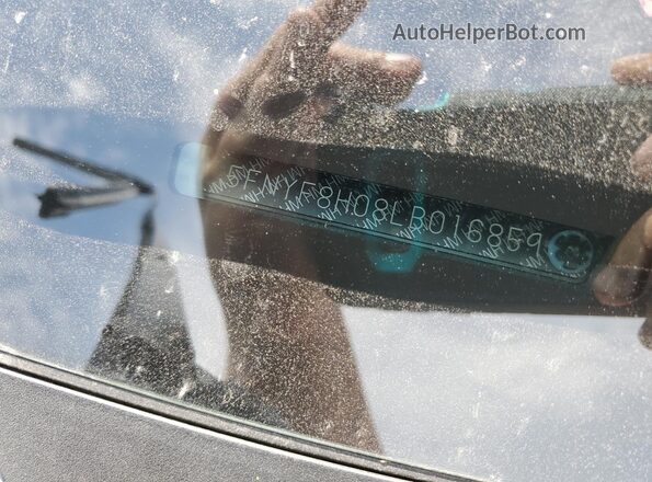 5FNYF8H08LB016859 2020 HONDA PASSPORT White სალონის 360-გრადუსიანი ხედი