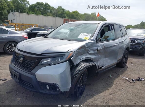 5FNYF8H23MB008395 2021 HONDA PASSPORT Серебряный Передняя левая четверть