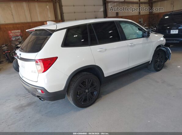 5FNYF8H26MB021271 2021 HONDA PASSPORT White უკანა მარჯვენა