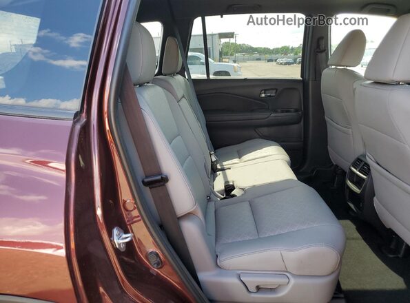 5FNYF8H56MB038839 2021 HONDA PASSPORT Burgundy 
