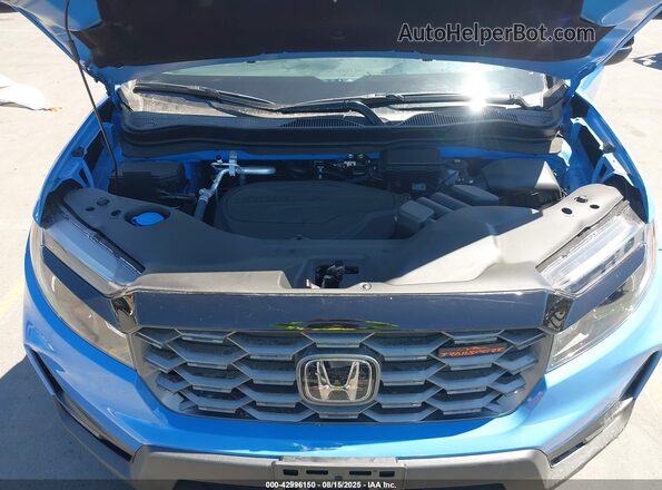 5FNYF8H64SB018935 2025 HONDA PASSPORT Light Blue Vista trasera