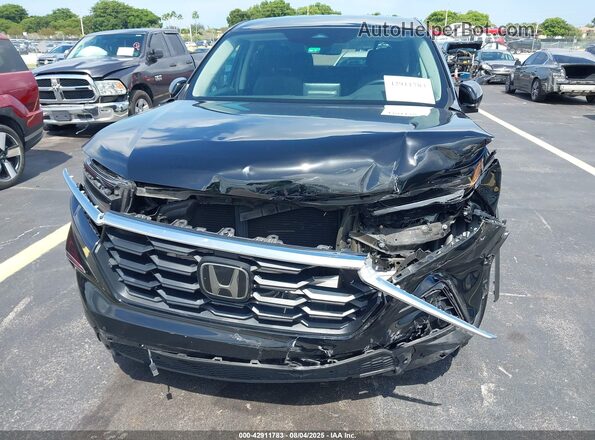 5FNYG2H4XRB014150 2024 HONDA PILOT Black Widok z przodu
