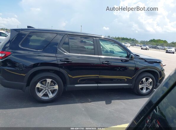 5FNYG2H4XRB014150 2024 HONDA PILOT Black Widok wnętrza z tyłu