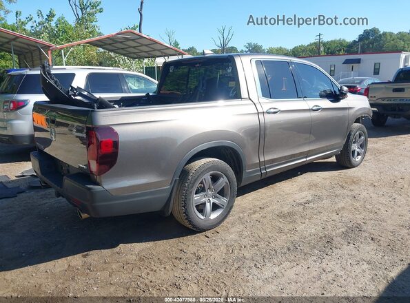 5FPYK3F74MB004599 2021 HONDA RIDGELINE Tan Задня права чверть