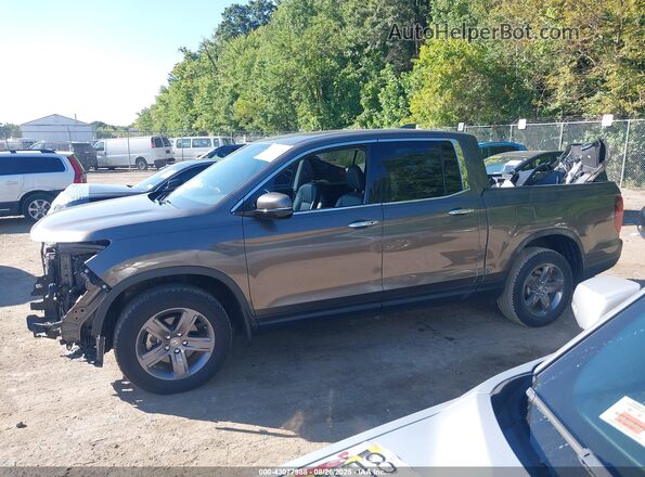 5FPYK3F74MB004599 2021 HONDA RIDGELINE Tan Панорамний вид салону 360°