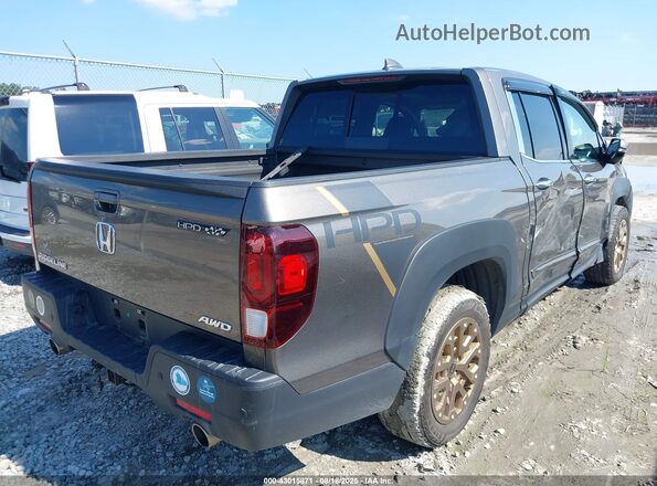 5FPYK3F7XMB018958 2021 HONDA RIDGELINE Серый Задняя правая четверть