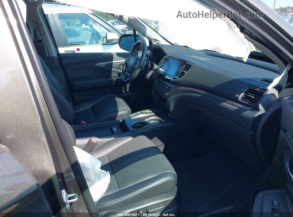 5FPYK3F7XMB018958 2021 HONDA RIDGELINE Серый Вид салона спереди