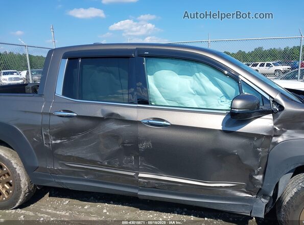 5FPYK3F7XMB018958 2021 HONDA RIDGELINE Серый Вид задней части салона