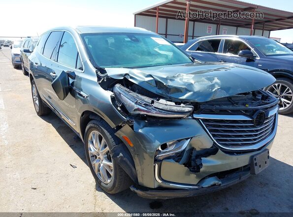 5GAERBKW1NJ133409 2022 BUICK ENCLAVE Gray წინა ხედი