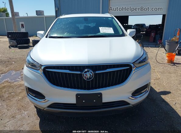 5GAERBKW2MJ247076 2021 BUICK ENCLAVE White Սարքավորումների վահանակի տեսք