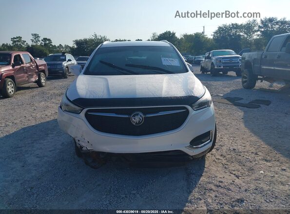 5GAERBKW8LJ124901 2020 BUICK ENCLAVE White ხელსაწყოთა პანელის ხედი