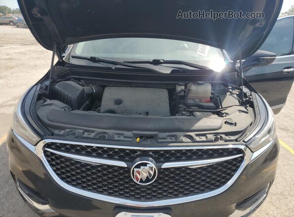 5GAEVCKW6JJ185453 2018 BUICK ENCLAVE Black 