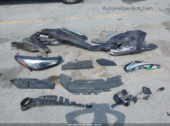 5GAEVCKWXLJ281895 2020 BUICK ENCLAVE Purple Vista del salpicadero