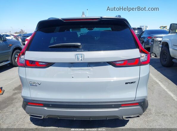 5J6RS6H80RL015375 2024 HONDA CR-V HYBRID Gray 