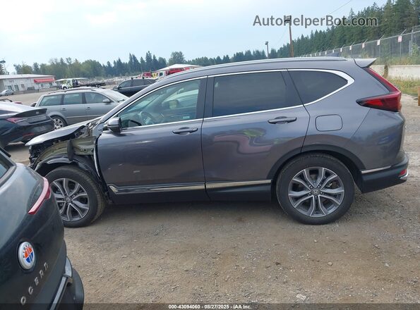 5J6RT6H91NL045369 2022 HONDA CR-V HYBRID Gray 