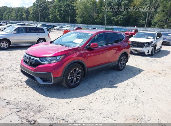 5J6RW1H80MA009636 2021 HONDA CR-V Red 
