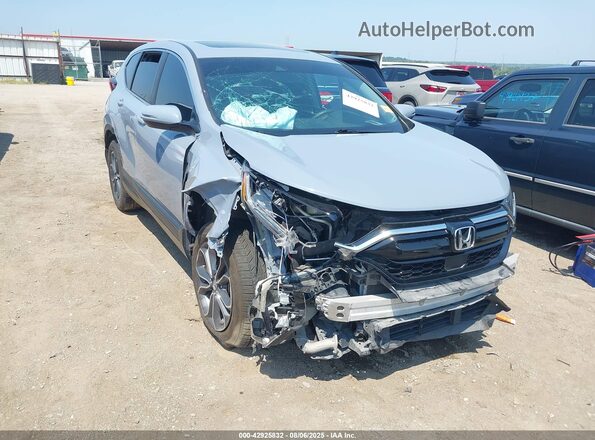 5J6RW2H51LL000264 2020 HONDA CR-V Gray Front view