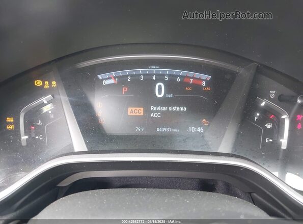 5J6RW2H54ML010790 2021 HONDA CR-V White უკანა სავარძლების ხედი