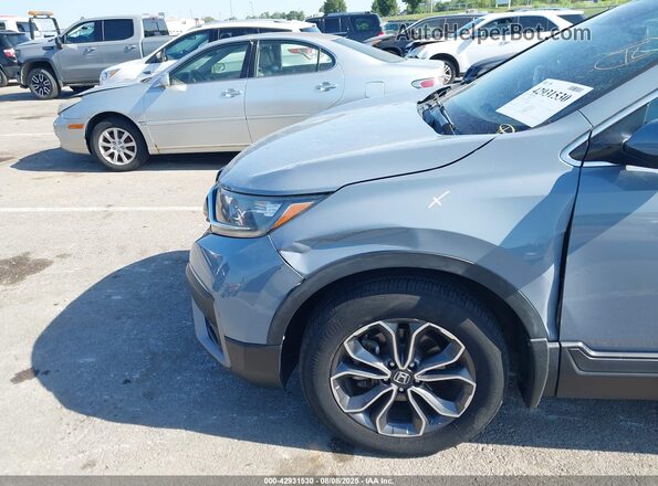 5J6RW2H5XLL002188 2020 HONDA CR-V Blue Вид спереду
