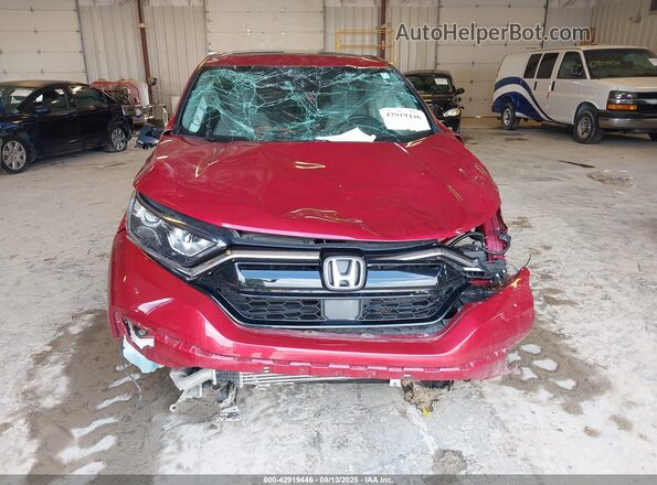 5J6RW2H8XML015941 2021 HONDA CR-V Red Widok z przodu