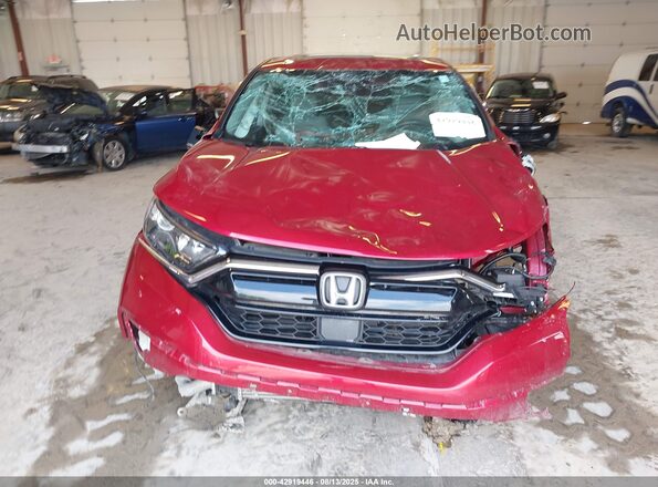 5J6RW2H8XML015941 2021 HONDA CR-V Red Widok deski rozdzielczej