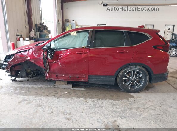 5J6RW2H8XML015941 2021 HONDA CR-V Red Widok wnętrza z tyłu