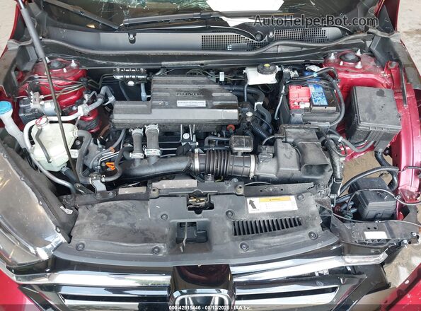5J6RW2H8XML015941 2021 HONDA CR-V Red Widok z tyłu