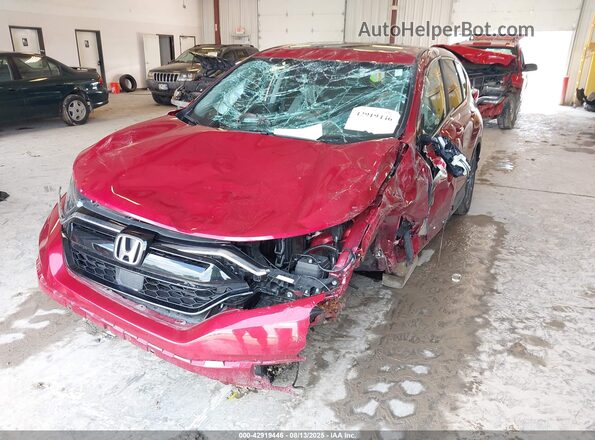 5J6RW2H8XML015941 2021 HONDA CR-V Red Przód lewy