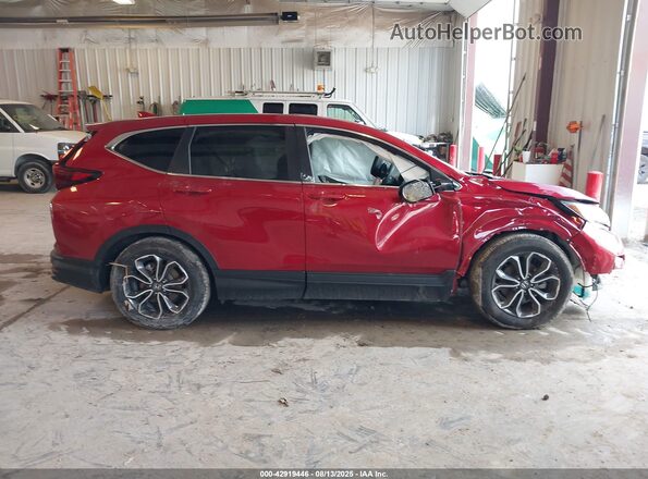 5J6RW2H8XML015941 2021 HONDA CR-V Red Widok zestawu wskaźników