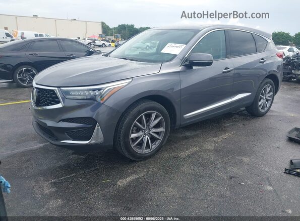5J8TC1H53LL013565 2020 ACURA RDX Gray Передня ліва чверть