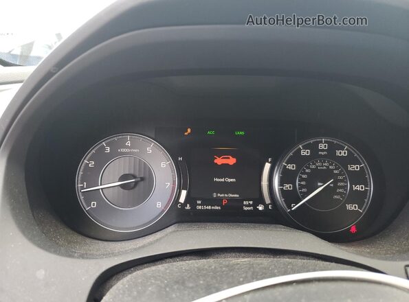 5J8TC1H55LL003149 2020 ACURA RDX Серый Вид щитка приборов