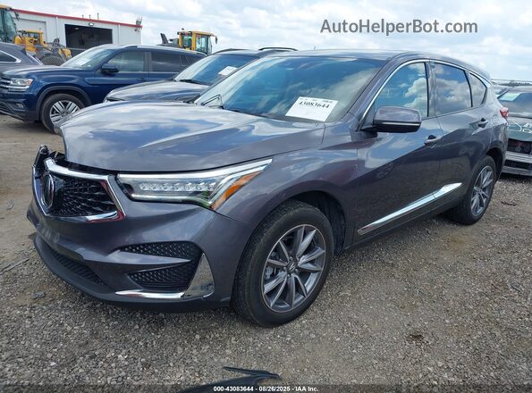 5J8TC1H57ML010234 2021 ACURA RDX Gray Przód lewy