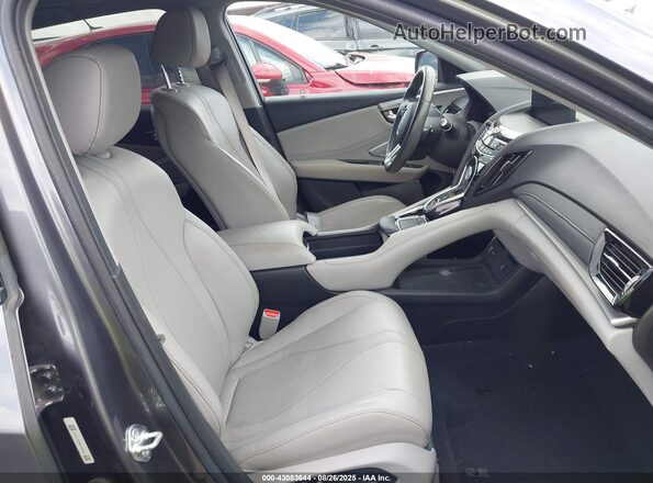 5J8TC1H57ML010234 2021 ACURA RDX Gray Widok wnętrza z przodu