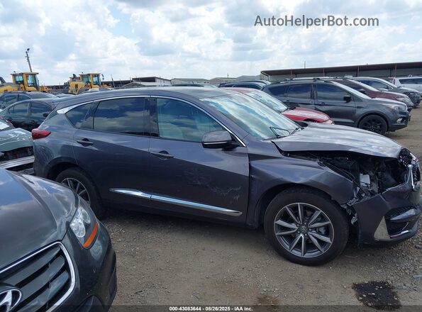 5J8TC1H57ML010234 2021 ACURA RDX Gray Widok wnętrza z tyłu