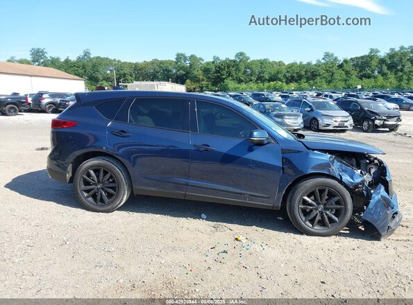 5J8TC2H42SL011138 2025 ACURA RDX Blue უკანა სალონის ხედი