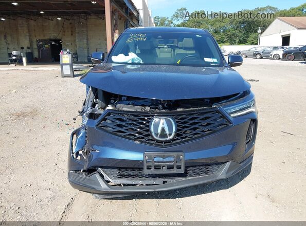 5J8TC2H42SL011138 2025 ACURA RDX Blue ხელსაწყოთა პანელის ხედი