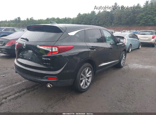 5J8TC2H53ML039719 2021 ACURA RDX Black უკანა მარჯვენა